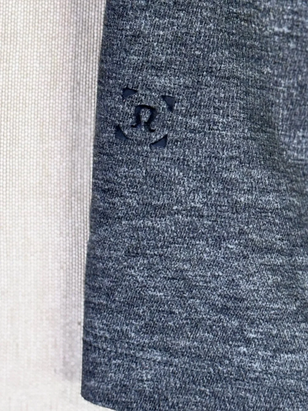 Lululemon Lined Training Shorts Gray Stretch Athletic Performance Size S